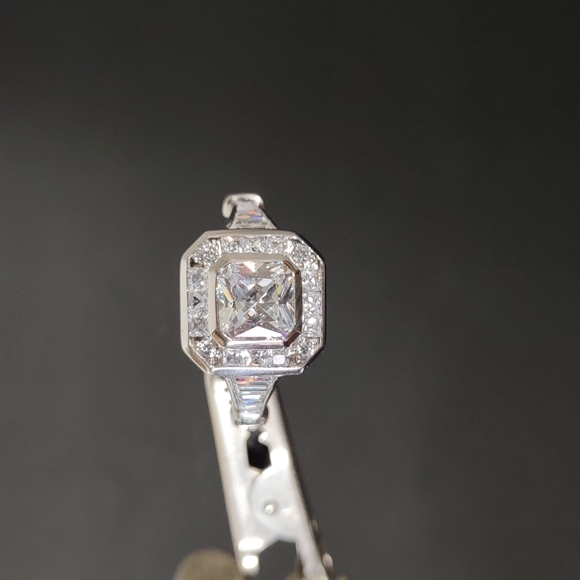 Absolute™ Cubic Zirconia/Sterling Silver Ring - Picture 10 of 12